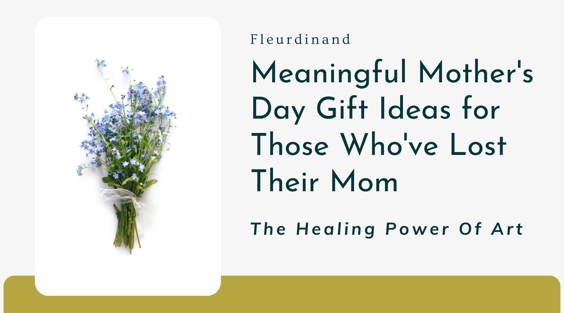 Meaningful Mother's Day Gifts For Someone Who Lost Their Mom Fleurdinand