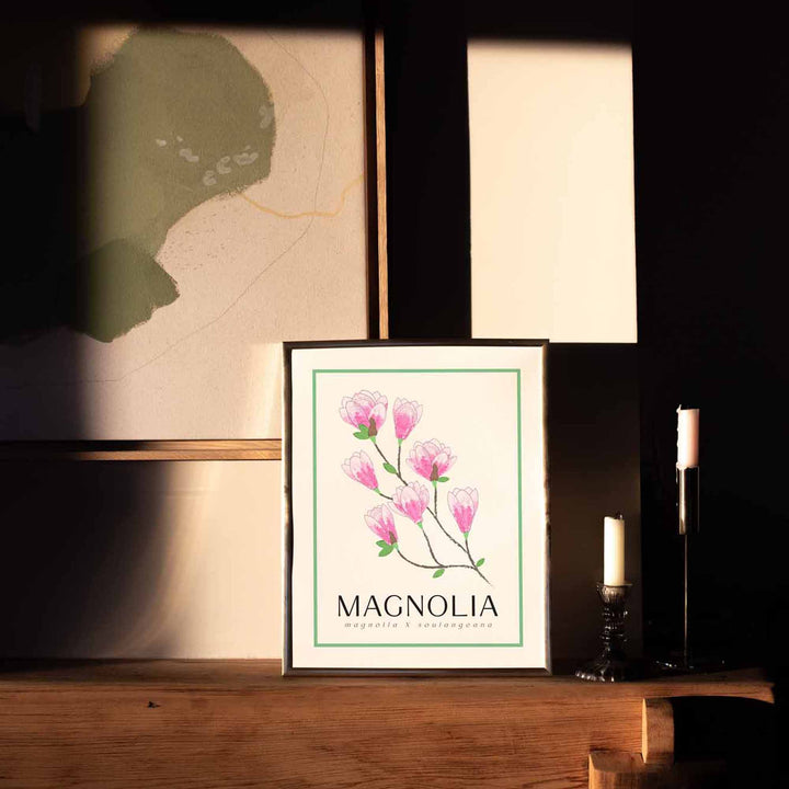 Magnolia | Flower Art Prints