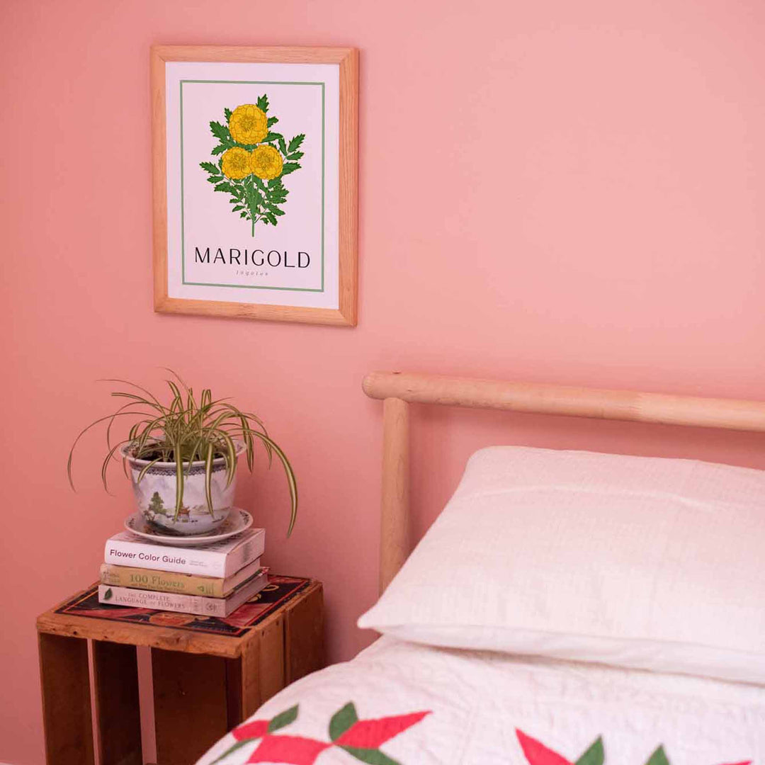 Marigold | Flower Art Prints