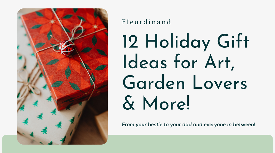 12 Made in North America Holiday Gift Ideas For Art, Garden Lovers & More!