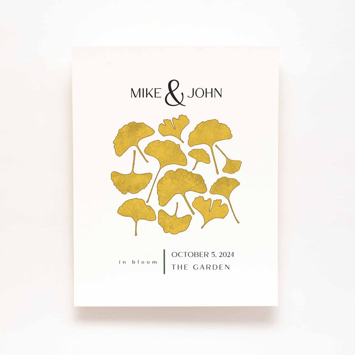 Custom Couples Print | Personalized Wedding Gift