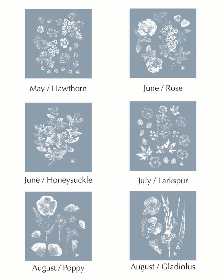 Custom Birth Flower Art | Personalized Baby Gift