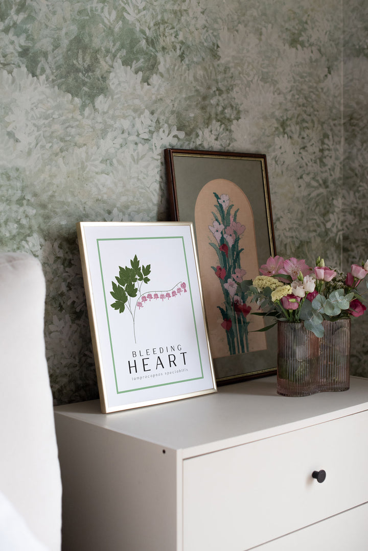 Bleeding Heart | Flower Art Prints