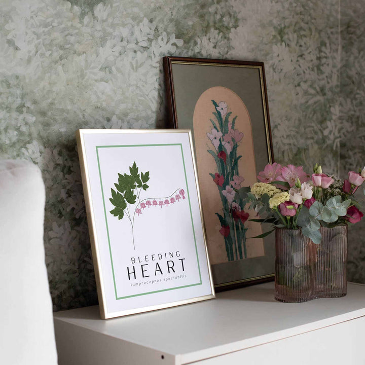 Bleeding Heart | Flower Art Prints