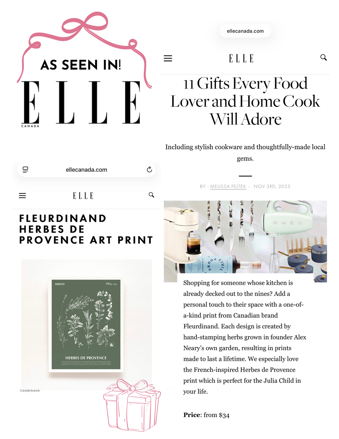 Herbes de Provence | Botanical Art Print