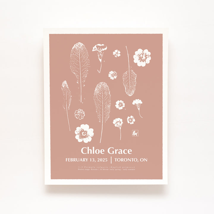 Custom Birth Flower Art | Personalized Baby Gift