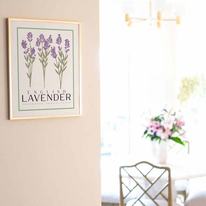 English Lavender | Flower Art Prints