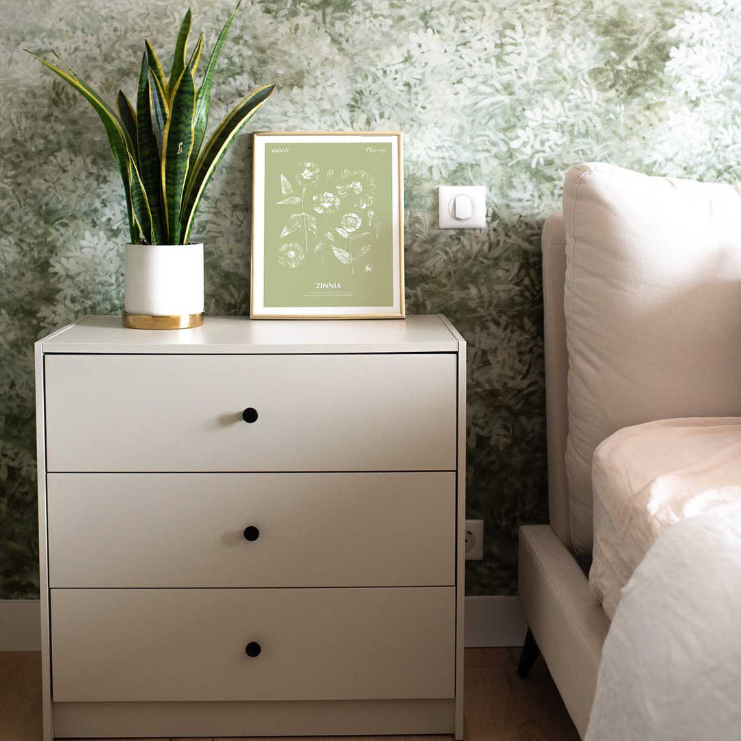 Zinnia | Botanical Art Print