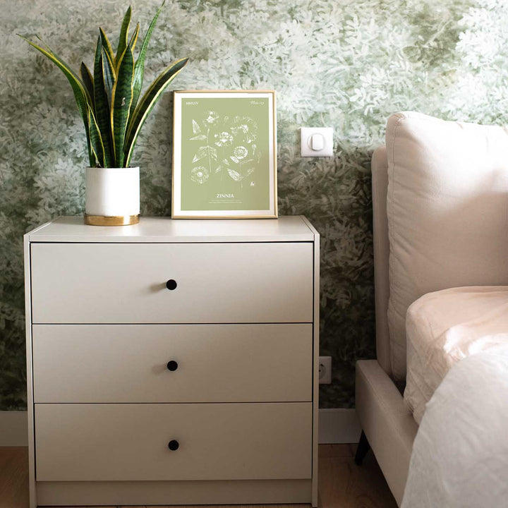 Zinnia | Botanical Art Print